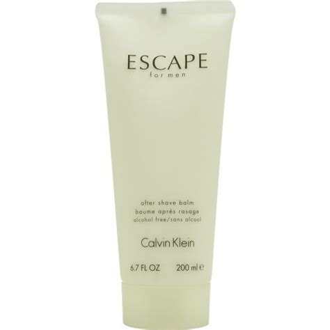 escape aftershave balm.